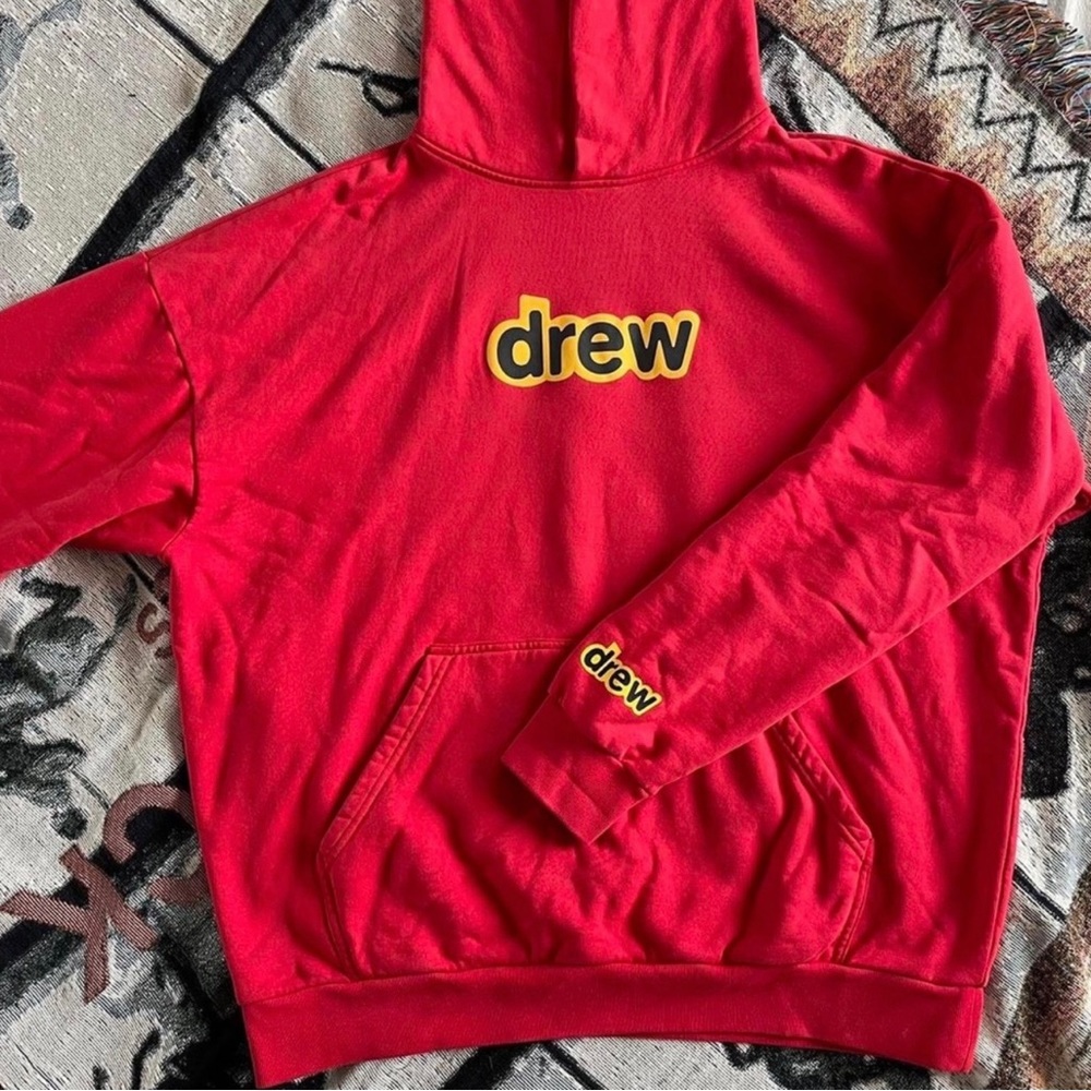 Red Drew Hoodie